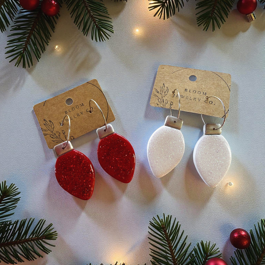 Christmas light hoops