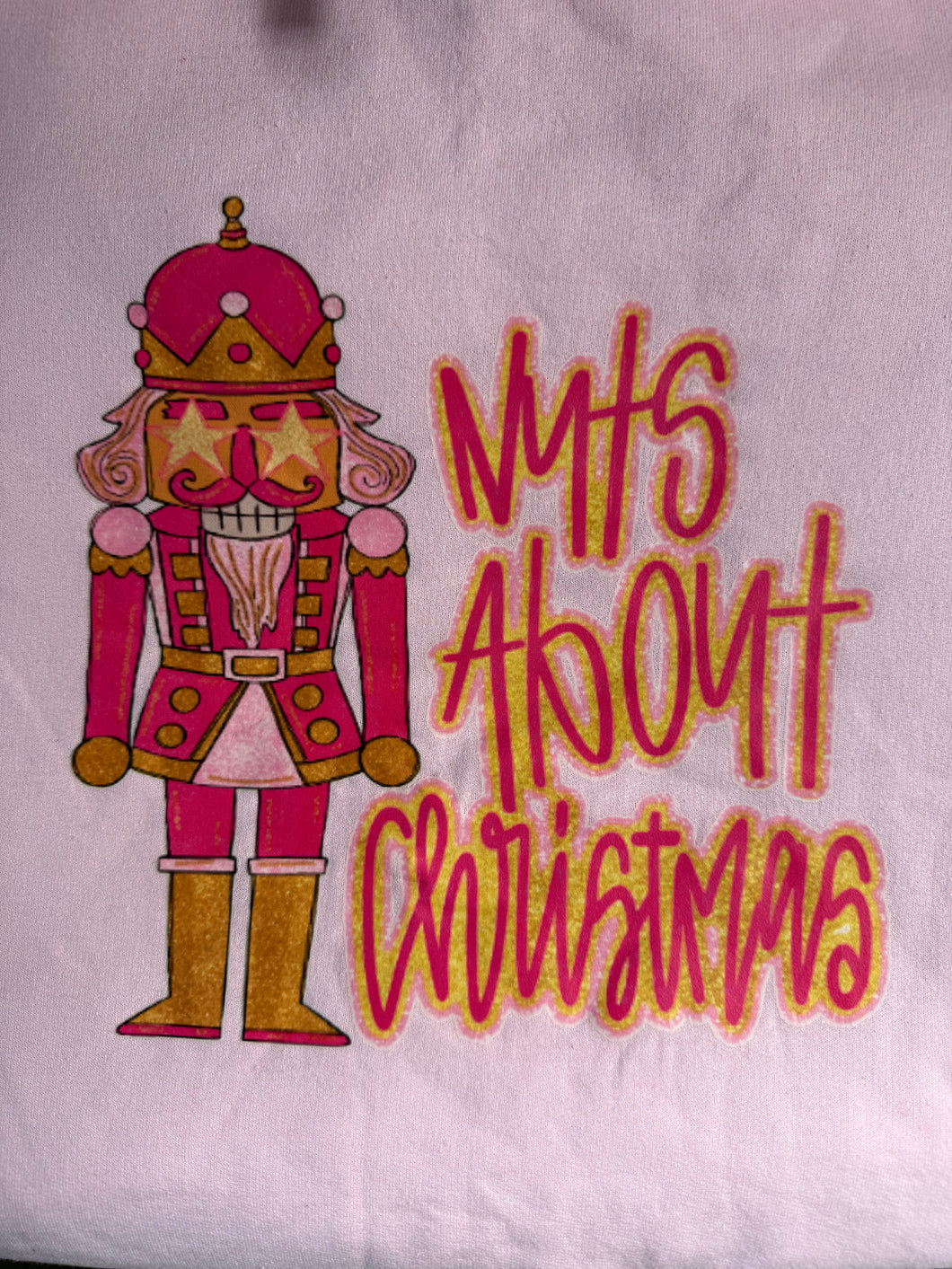 Nuts About Christmas sweatshirt-L-RTS